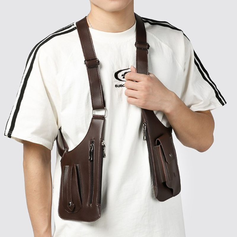 Funda - Billetera tipo Chaleco Antirrobo