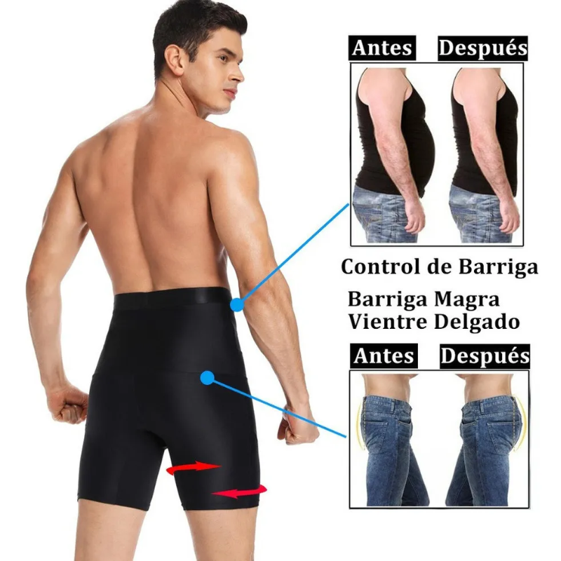 Faja Boxer Moldeador Masculino 4 en 1 (tallas americanas)