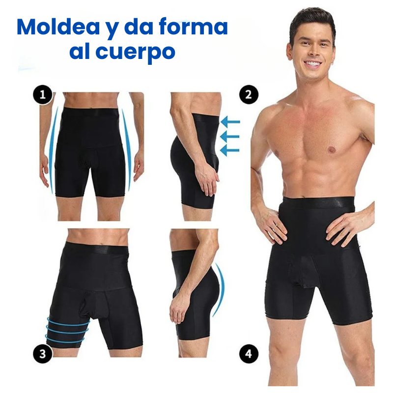 Faja Boxer Moldeador Masculino 4 en 1 (tallas americanas)