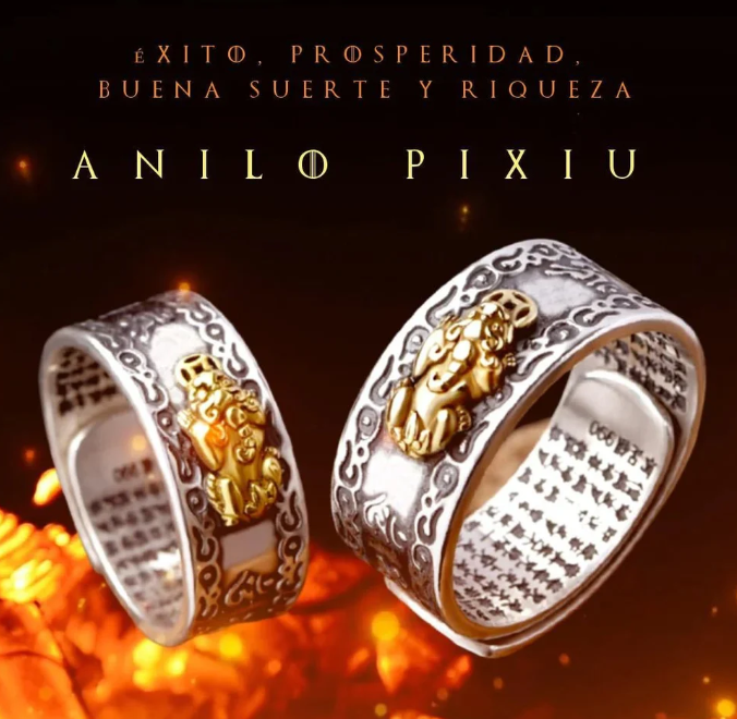Anillo Feng Shui Pixiu Original