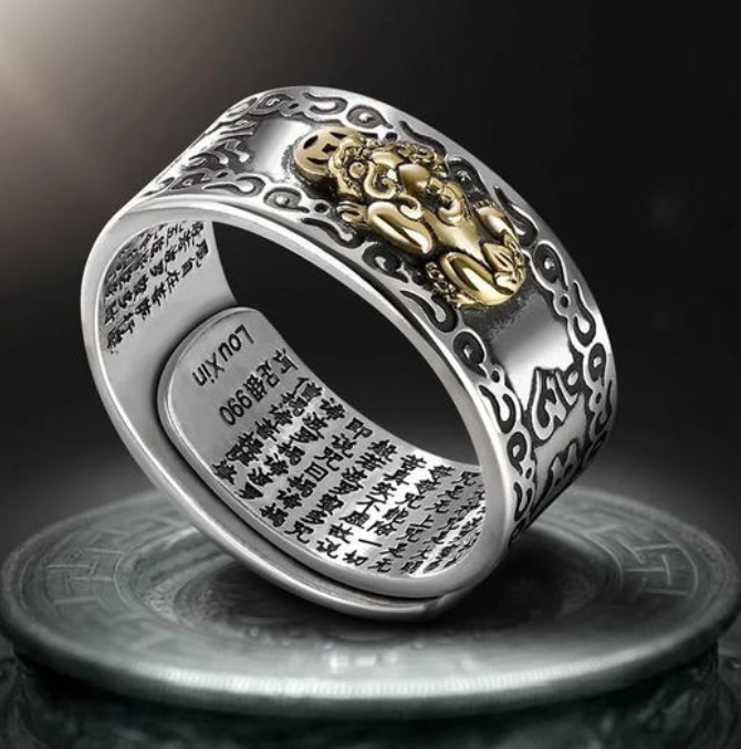 Anillo Feng Shui Pixiu Original