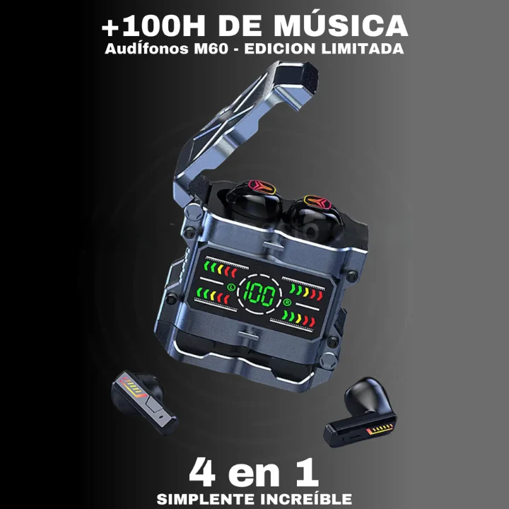Audifonos M60 4 en 1