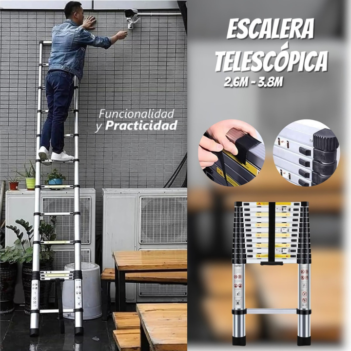 Escalera Telescópica Extensible