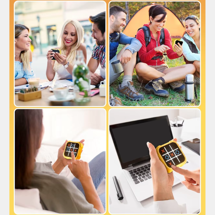 Juego Electrónico Tic Tac Toe 4 en 1