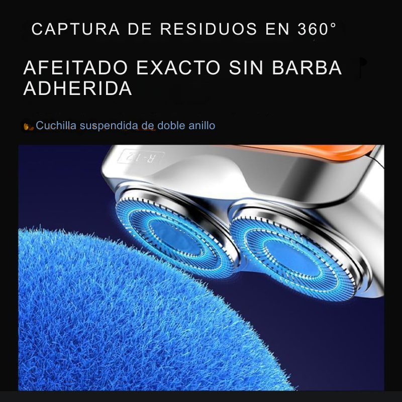 Afeitadora eléctrica portátil